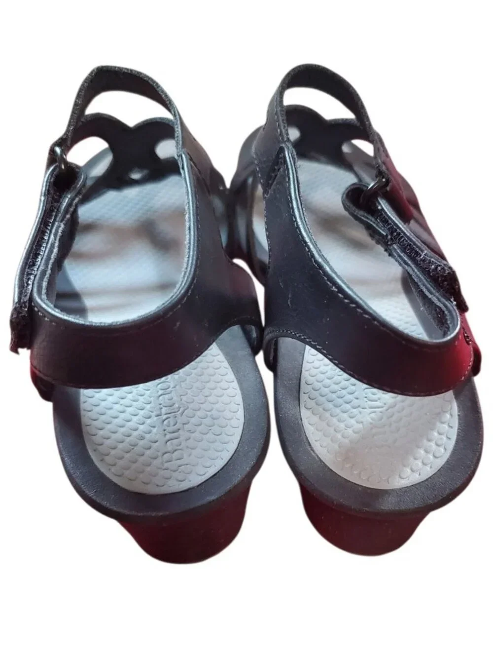 Baretraps Reverie Rebound  Wedge Sandals Women Black Size 9.5
